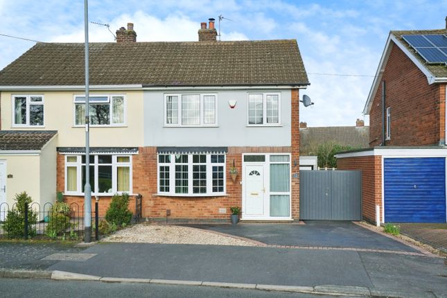 Semi-detached house for sale in Mickleden Green, Whitwick, Coalville, Leicestershire