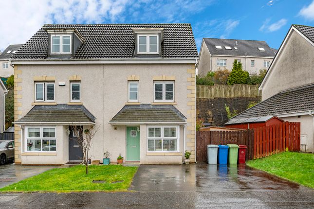 Thumbnail Town house for sale in Hawthorn Avenue, Cambuslang, Glasgow