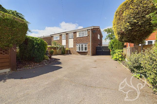 Thumbnail Semi-detached house for sale in London Road, Copford, Colchester