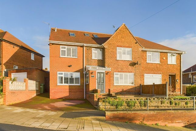 Semi-detached house for sale in Hawthorn Crescent, Arnold, Nottingham