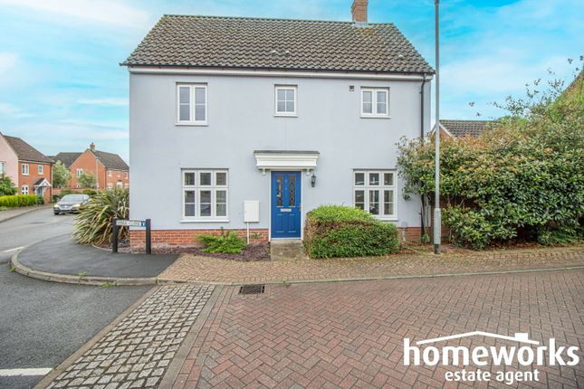 3-bed terraced on 1, York Close, Thetford, £190,000
