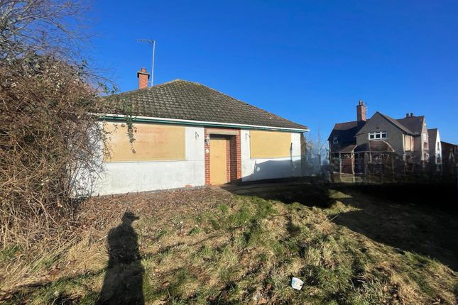 Thumbnail Detached bungalow for sale in Sapcote Road, Burbage, Hinckley