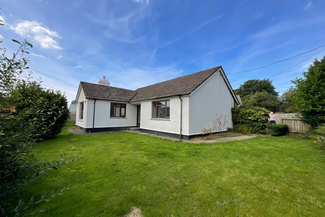 Thumbnail Detached bungalow to rent in Higher Cross Lane, Camelford, Cornwall