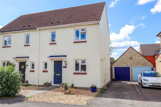 Semi-detached house for sale in Poppy Close, Calne