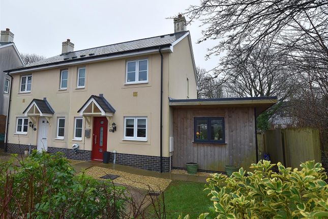 Thumbnail Semi-detached house for sale in Rosemary Close, Crundale, Haverfordwest