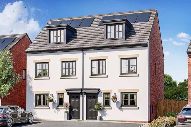 Semi-detached house for sale in "The Bradshaw" at School Street, Thurnscoe, Rotherham