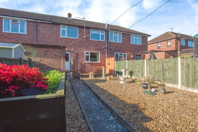 Terraced house for sale in Marlowe Drive, Hereford
