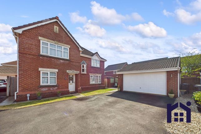 Thumbnail Detached house for sale in Little Close, Farington Moss