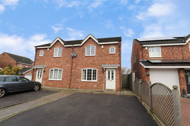 Thumbnail Semi-detached house for sale in Old School Lane, Keadby, Scunthorpe