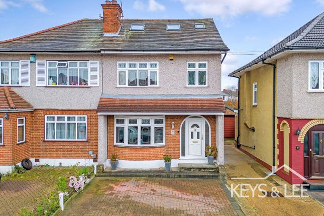 Thumbnail Semi-detached house for sale in Carter Drive, Collier Row, Romford