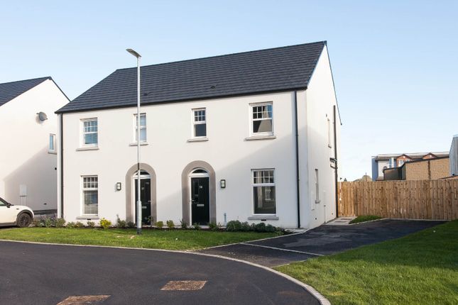 Thumbnail Semi-detached house for sale in Ashbourne Manor, Belfast Road, Carrickfergus, County Antrim