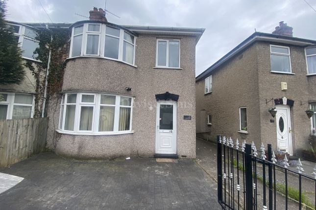 Thumbnail Semi-detached house to rent in Wayfield Crescent, Cwmbran, Torfaen.