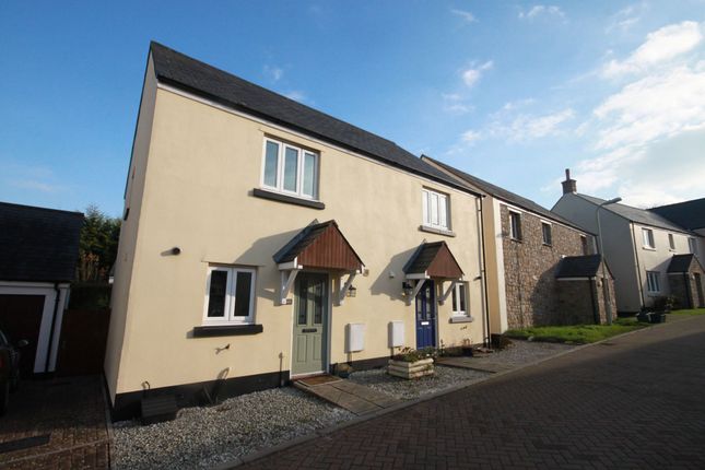Thumbnail Semi-detached house to rent in Strawberry Fields, North Tawton
