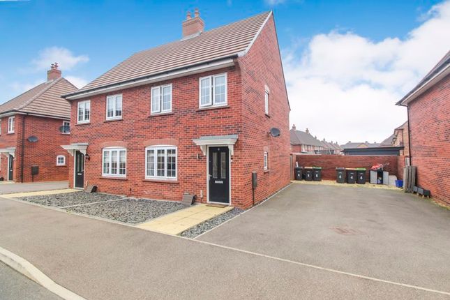 Semi-detached house for sale in Brick Crescent, Stewartby