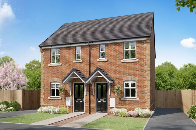 Thumbnail Semi-detached house for sale in "The Alnmouth" at High Road, Weston, Spalding
