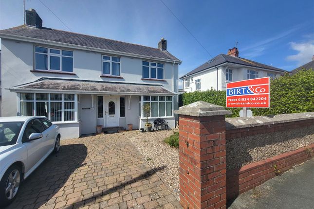 Thumbnail Detached house for sale in Serpentine Road, Tenby, Pembrokeshire.