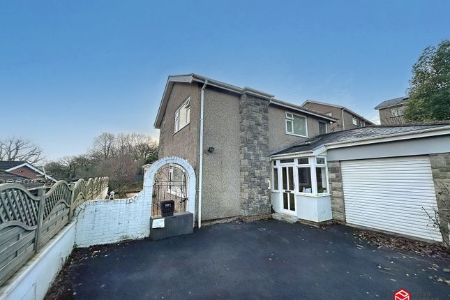 Detached house for sale in Station Road, Llangynwyd, Maesteg, Bridgend.