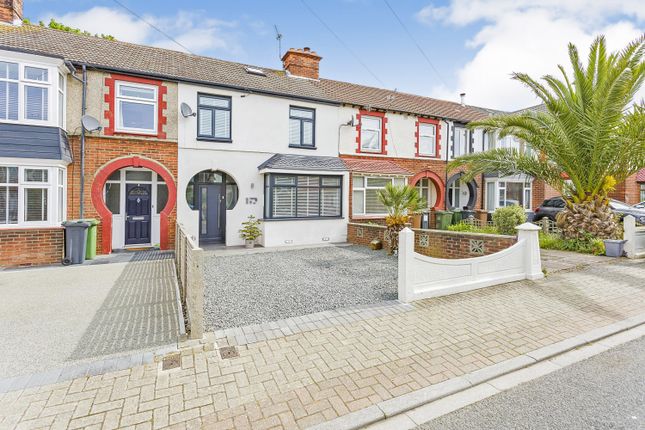 Thumbnail Terraced house for sale in Hawthorn Crescent, Cosham, Portsmouth, Hampshire