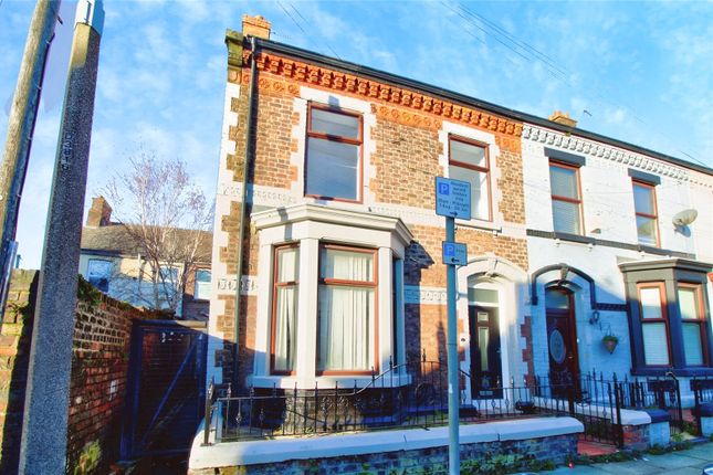 Thumbnail End terrace house for sale in Edith Road, Anfield, Merseyside
