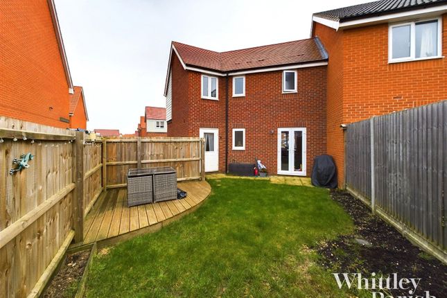 Thumbnail End terrace house for sale in Brimstone Close, Attleborough