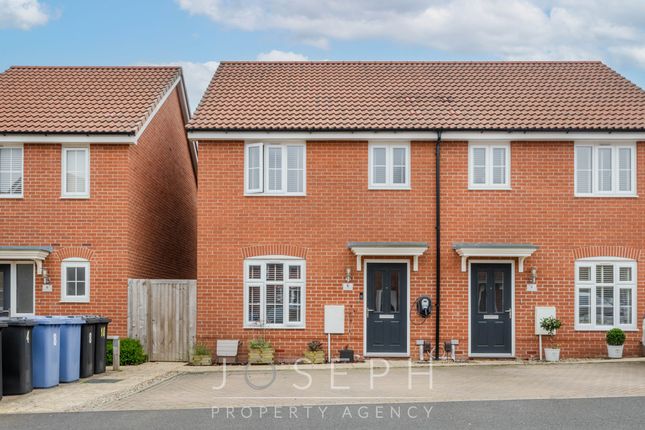 Thumbnail Semi-detached house for sale in Felchurch Road, Sproughton