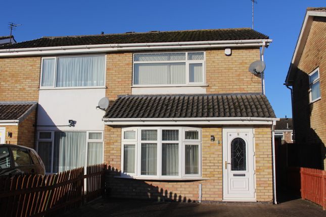 Thumbnail Semi-detached house to rent in Kincraig Road, Leicester