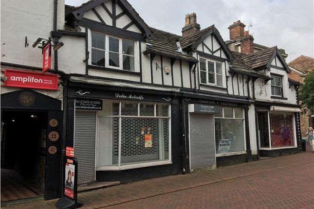 Thumbnail Commercial property for sale in 50-52 Chestergate, Macclesfield, Cheshire
