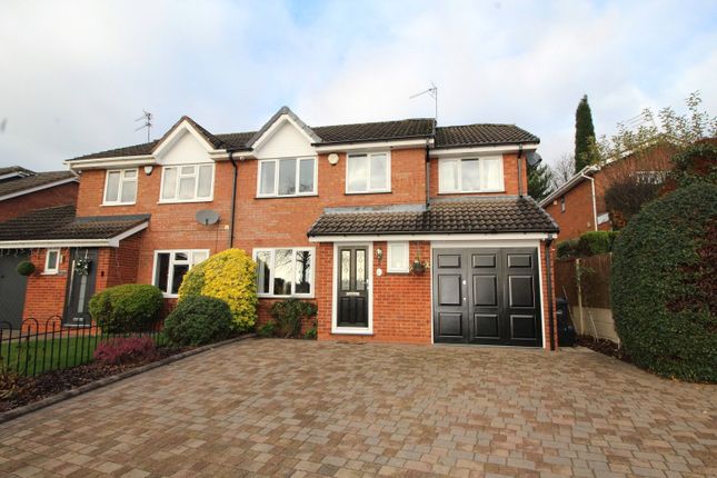 Thumbnail Semi-detached house for sale in Barratts Croft, Gornal Wood, West Midlands