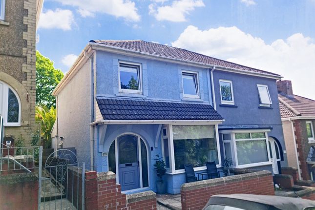 Semi-detached house for sale in St Illtyds Crescent, St Thomas, Swansea, City And County Of Swansea.