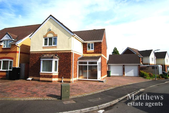 Thumbnail Detached house for sale in Hastings Crescent, Old St Mellons, Cardiff