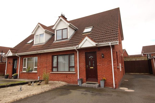 Thumbnail Semi-detached house for sale in Copperfield Court, Maghaberry, Co Antrim