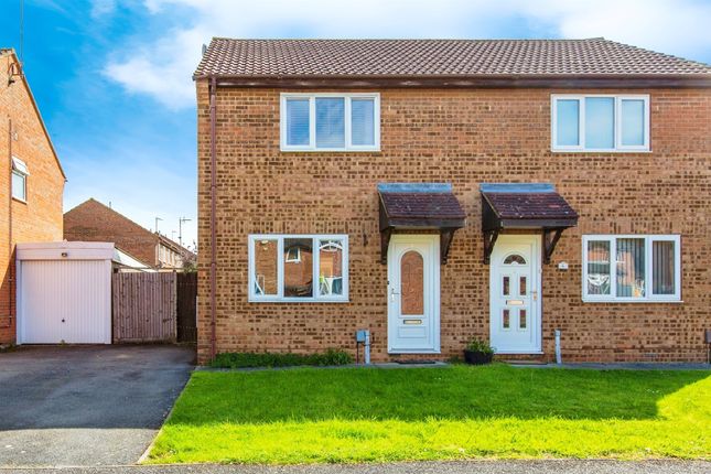 Thumbnail Semi-detached house for sale in Sheffield Court, Raunds, Wellingborough