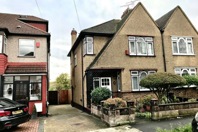 Thumbnail Semi-detached house for sale in Thirlmere Gardens, Wembley
