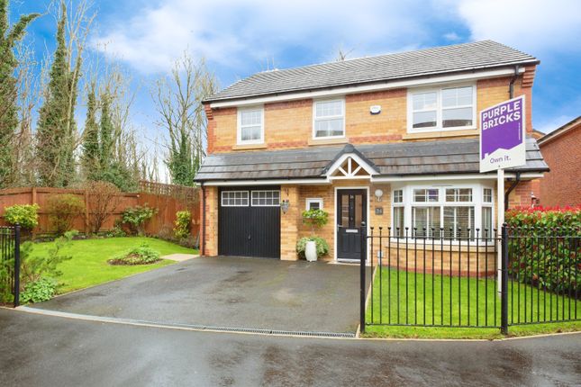 Thumbnail Detached house for sale in Red Cedar Close, Manchester