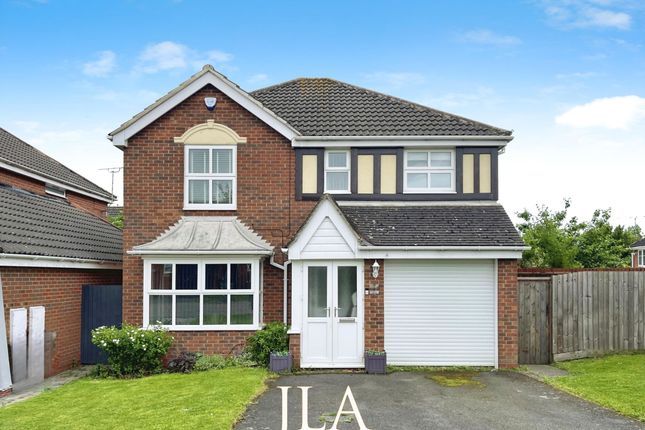 Thumbnail Detached house to rent in Wilson Close, Braunstone, Leicester