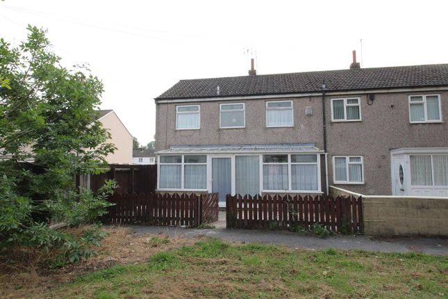 Thumbnail End terrace house to rent in Ribycourt, Hull