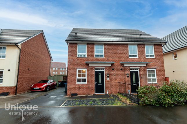 Thumbnail Semi-detached house for sale in Hawthorn Drive, Thornton-Cleveleys