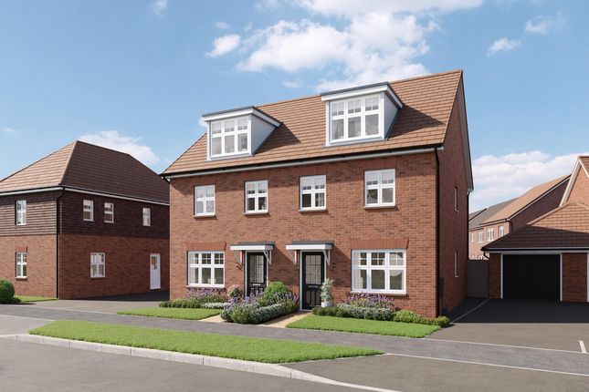 Thumbnail Semi-detached house for sale in "The Beech" at Watling Street, Nuneaton