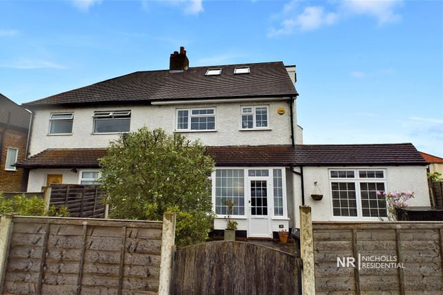 Thumbnail Semi-detached house for sale in Hunters Road, Chessington, Surrey.