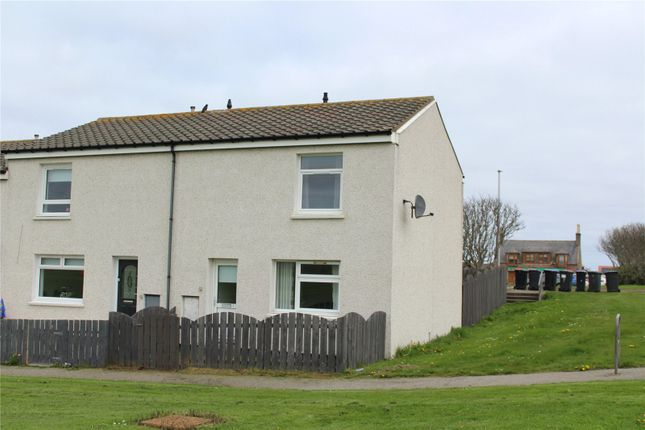 Thumbnail End terrace house to rent in Claymore Crescent, Boddam, Peterhead, Aberdeenshire