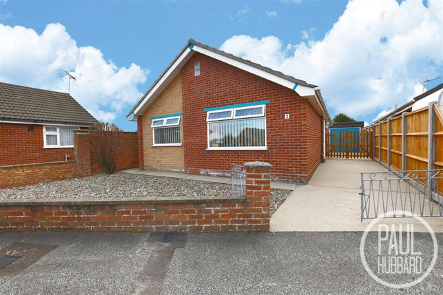 Thumbnail Detached bungalow for sale in Patterdale Gardens, Oulton Broad