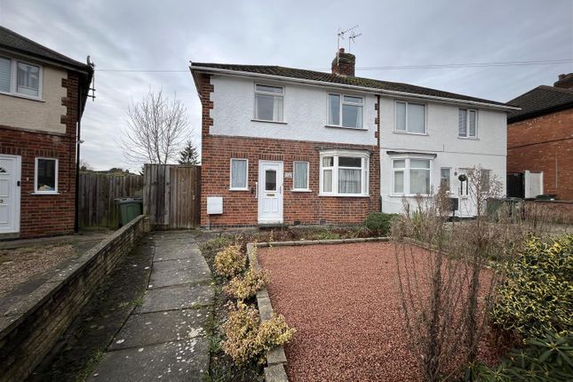 Semi-detached house for sale in Gwencole Crescent, Leicester