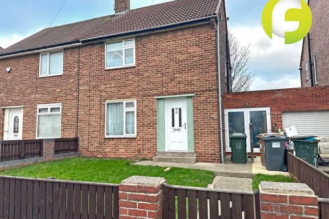 Thumbnail Semi-detached house for sale in Woolsington Road, North Shields