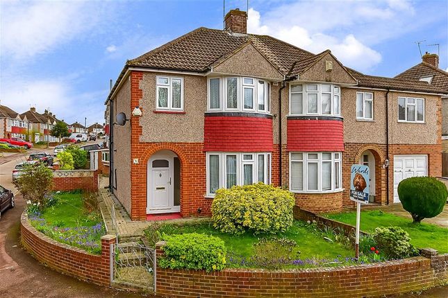 Thumbnail Semi-detached house for sale in Allington Drive, Strood, Rochester, Kent