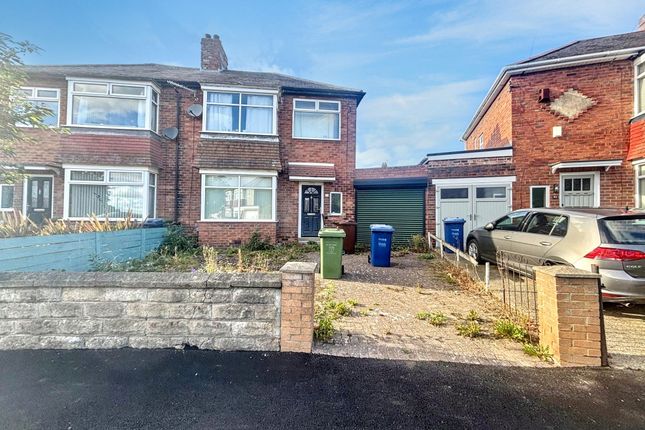 3-bed semi-detached on 69, Bretton Gardens, Newcastle upon Tyne, £140,000
