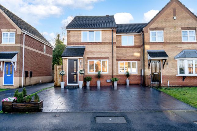 Thumbnail Semi-detached house for sale in Bransfield Close, Wigan, Greater Manchester