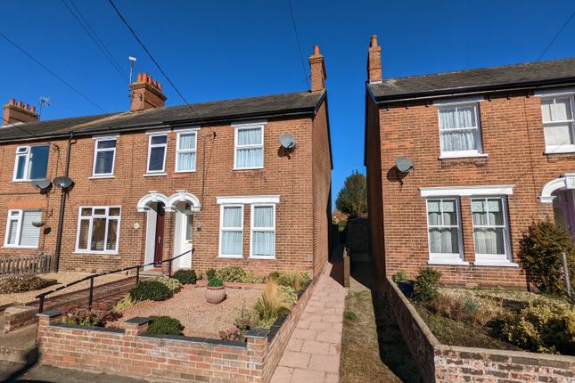 Thumbnail End terrace house for sale in King Georges Avenue, Leiston
