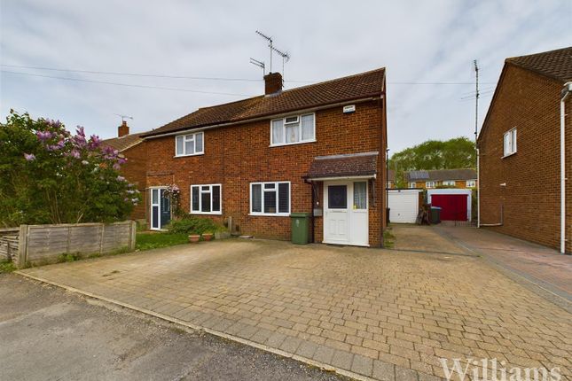 Thumbnail Semi-detached house for sale in Meadowcroft, Aylesbury, Buckinghamshire