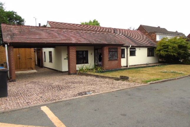 Thumbnail Detached bungalow to rent in Ashford Road, Hinckley