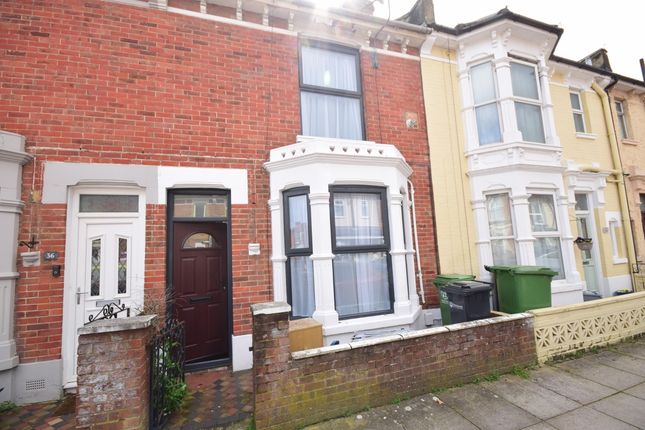 Thumbnail Terraced house to rent in Posbrooke Road, Southsea